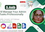 be executive virtual assistant for admin tasks